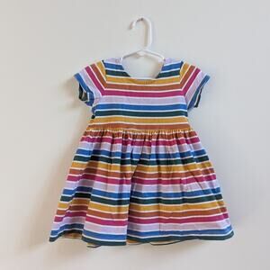 Hanna Andersson Rainbow Tunic Dress Girls Sz 3T